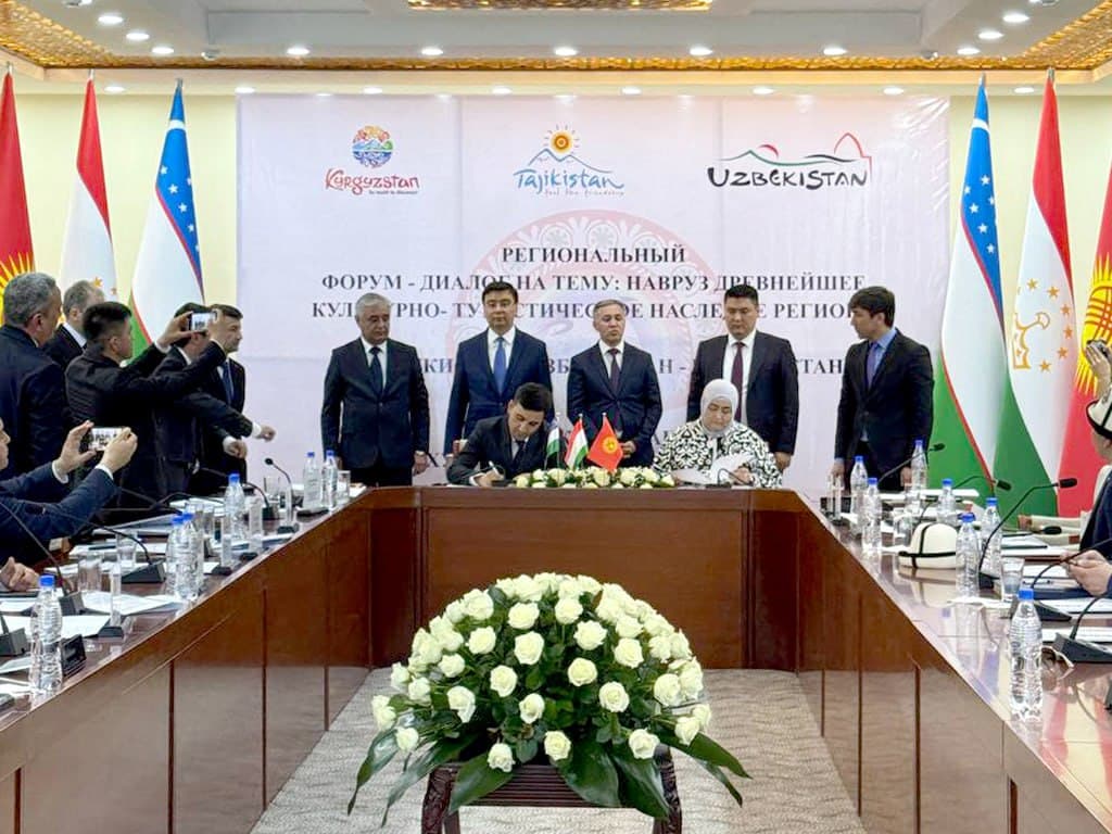 Xo‘jandda O‘zbekiston, Qirg‘iziston va Tojikiston o‘rtasidagi turizm hamkorligi istiqbollari muhokama etildi