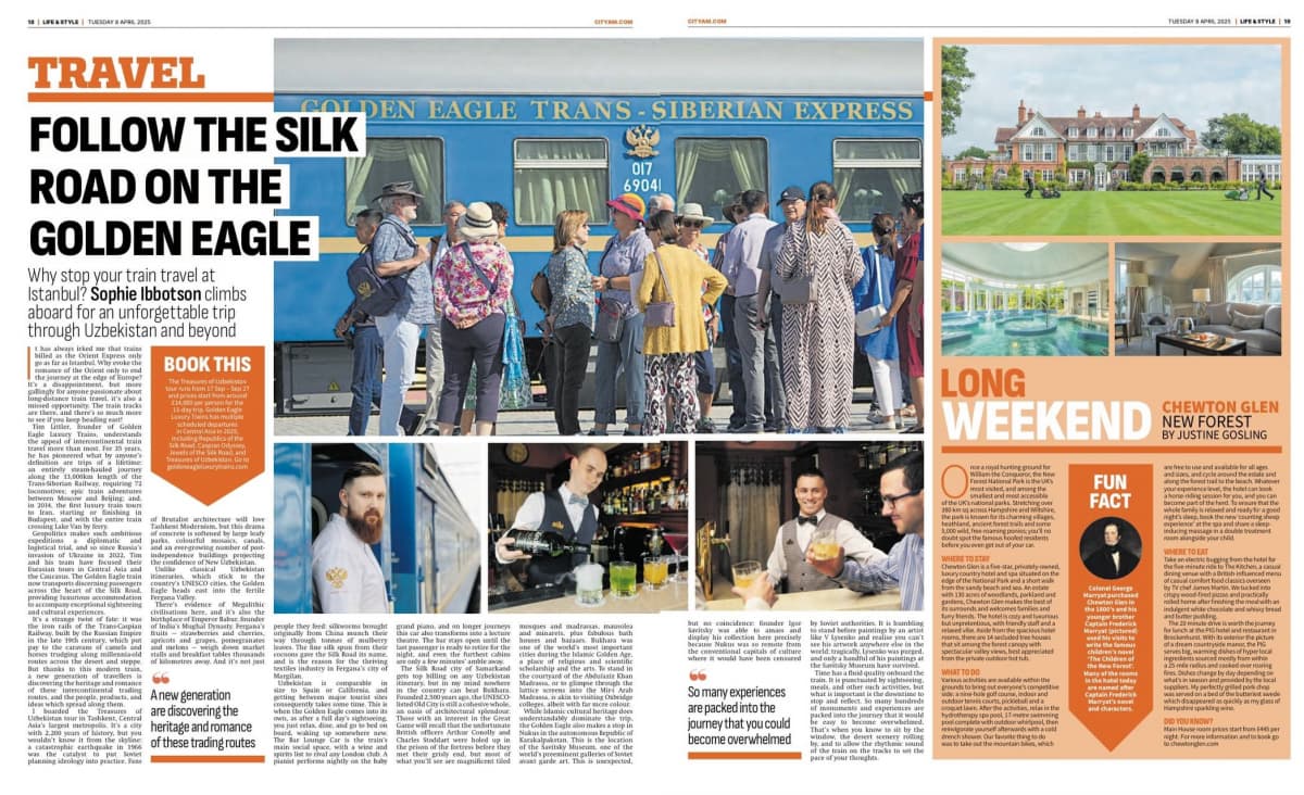 Иностранные туристы открывают для себя новые вдохновляющие маршруты по Узбекистану