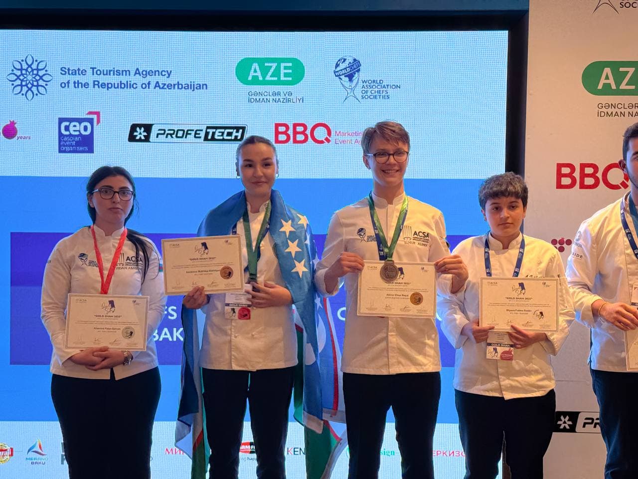 O‘zbekiston gastronomiyasi Ozarbayjonda xalqaro pazandachilik chempionatida e’tirof etildi