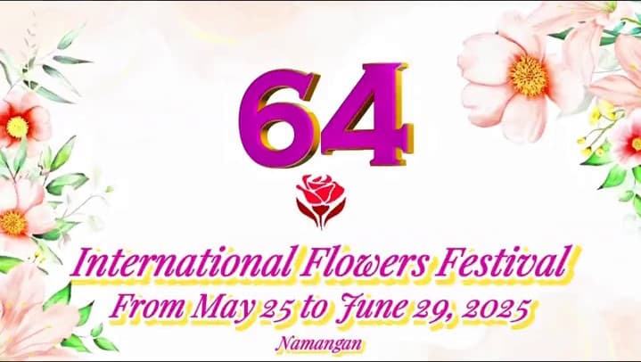 The 64th International Flower Festival will be held in Namangan