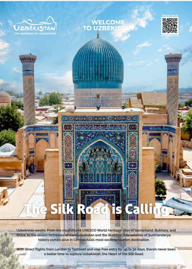 “National Geographic Traveler” jurnali sahifalarida O‘zbekiston haqida maqolalar e’lon qilindi