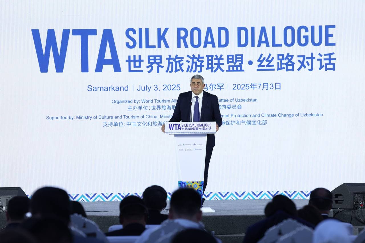 Samarqandda Butunjahon sayyohlik alyansining “Ipak yo‘lidagi turizm” xalqaro muloqoti bo‘lib o‘tmoqda