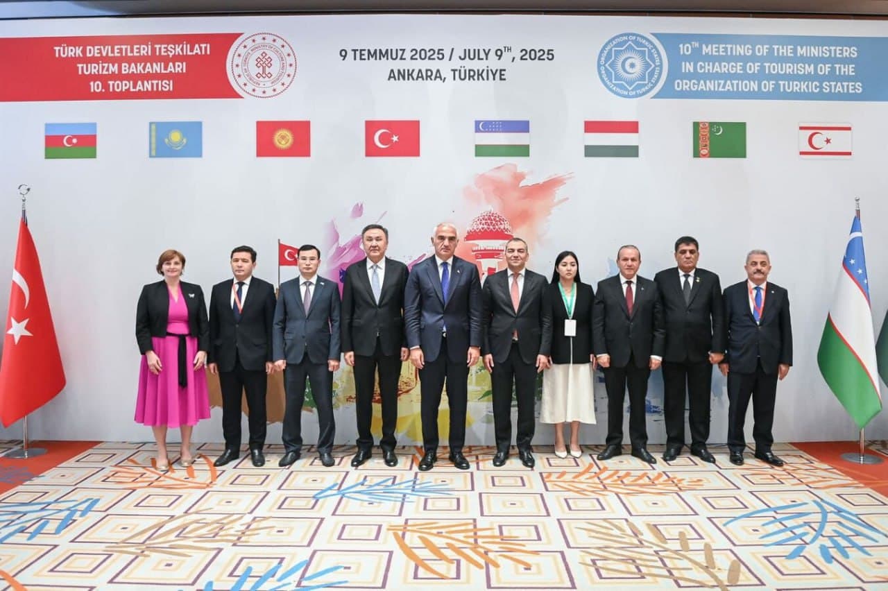 Turkiy davlatlar tashkilotining turizm bo‘yicha vazirlarining navbatdagi 11-yig‘ilishiga O‘zbekiston mezbonlik qiladi