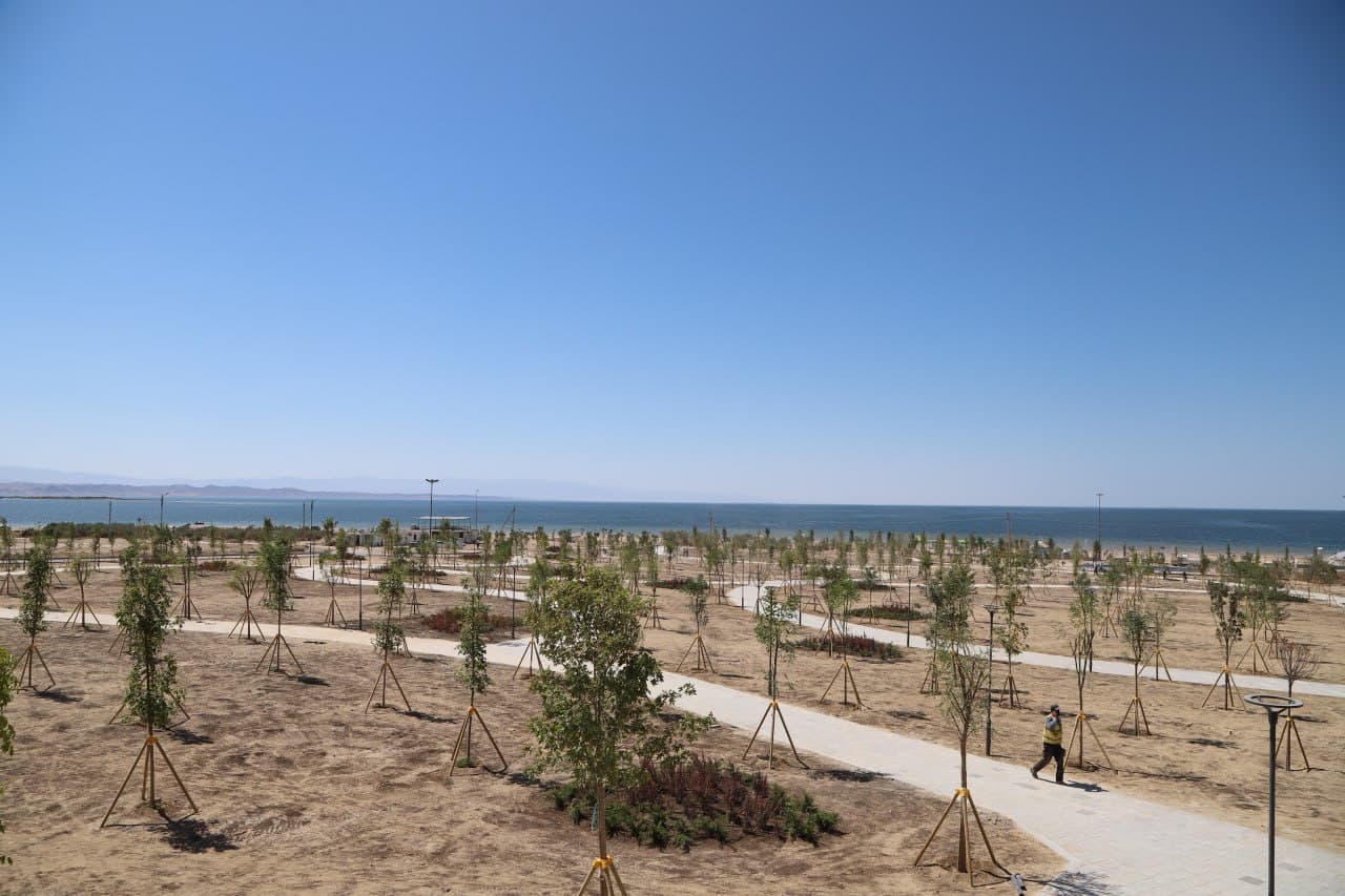 В туристической зоне Айдар-Арнасай создаётся новый экотуристический центр