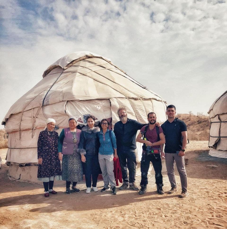 Творческая группа итальянского телеканала “Rai 3” в Узбекистане