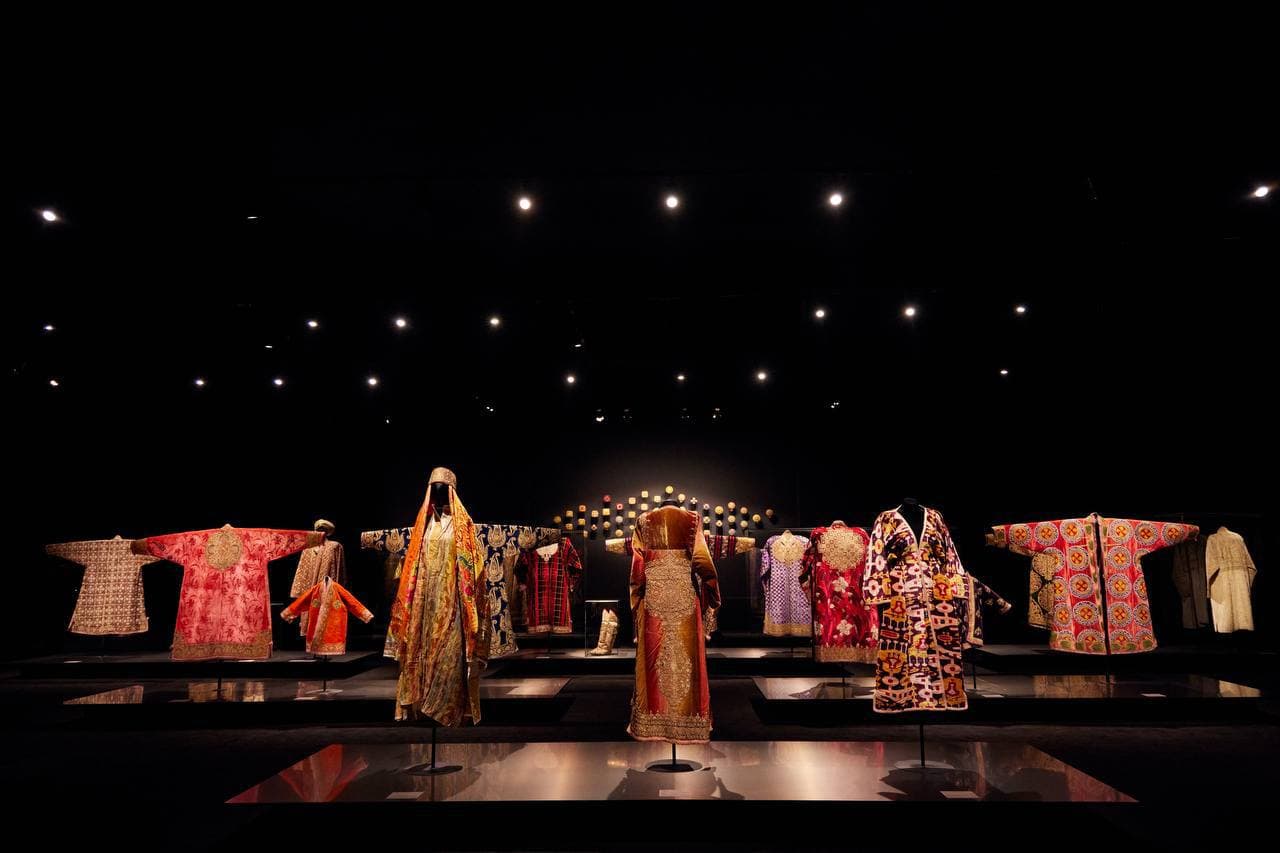 The traditions of Uzbek embroidery are presented at the exhibition in Samarkand