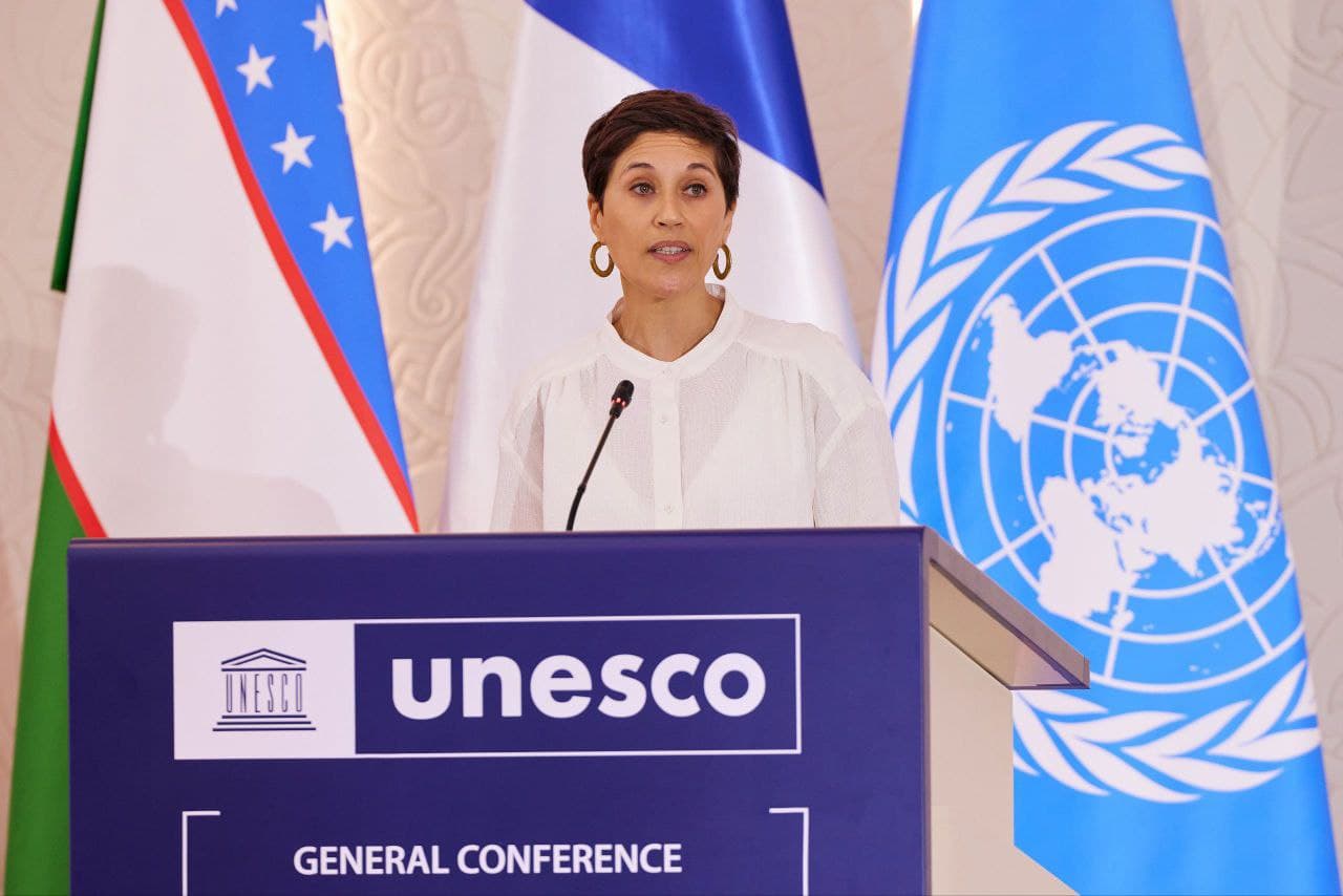 The role of artificial intelligence in preserving cultural heritage is being discussed in Samarkand