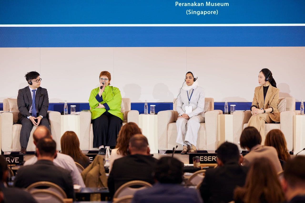 The role of artificial intelligence in preserving cultural heritage is being discussed in Samarkand