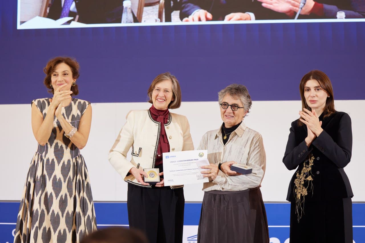 The laureates of the UNESCO–Uzbekistan Beruniy International Prize were announced in Samarkand