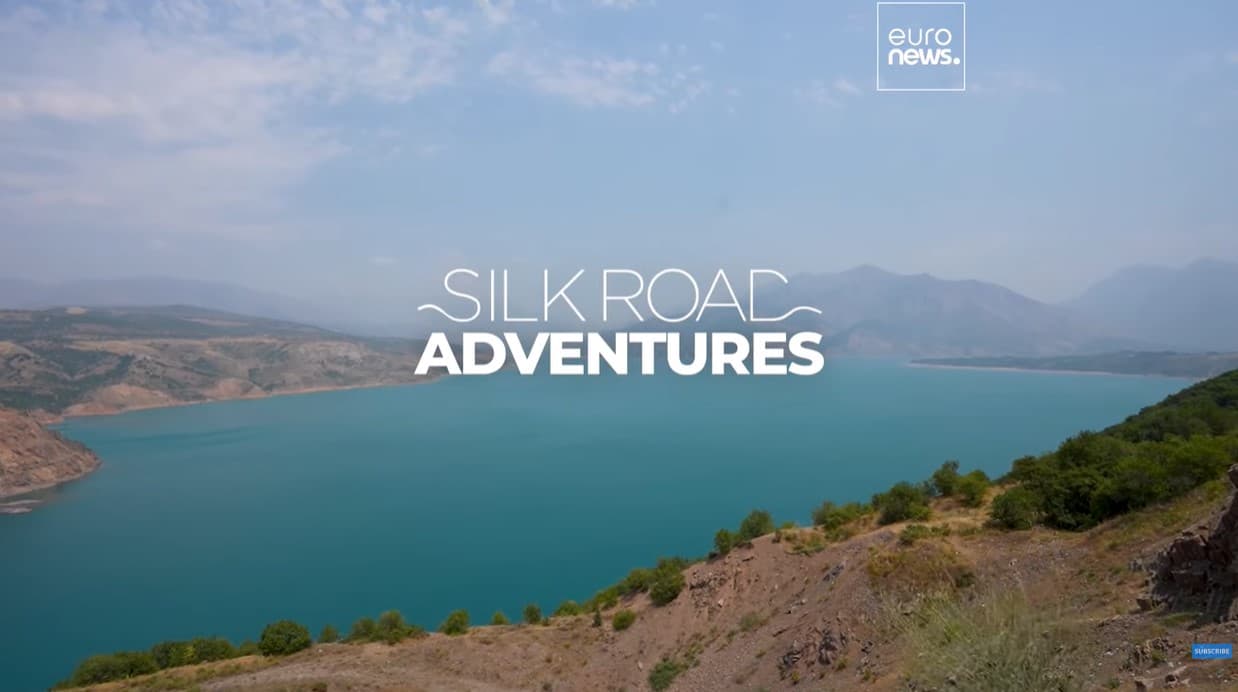 Euronews highlights mountain landscapes and tourism in Uzbekistan