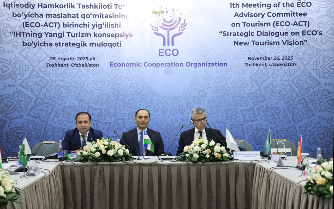 В Ташкенте состоялось первое заседание Консультативного комитета по туризму при Секретариате ОЭС