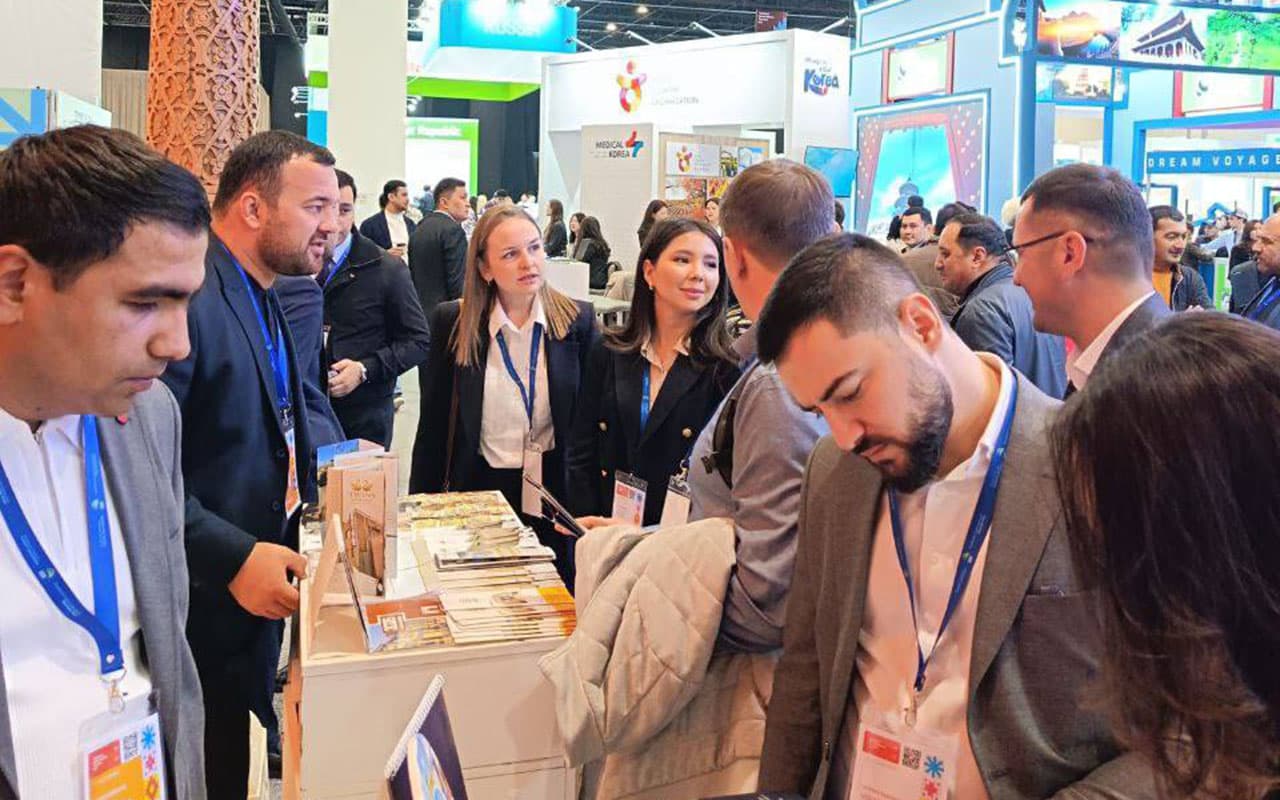 Xorazm viloyati delegatsiyasi “Ipak yo‘lida turizm” – Toshkent xalqaro turizm yarmarkasida ishtirok etmoqda
