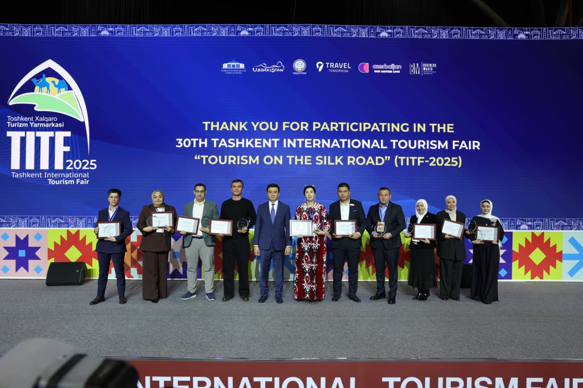 Победители конкурса «Silk Road Tourism Awards – 2025»