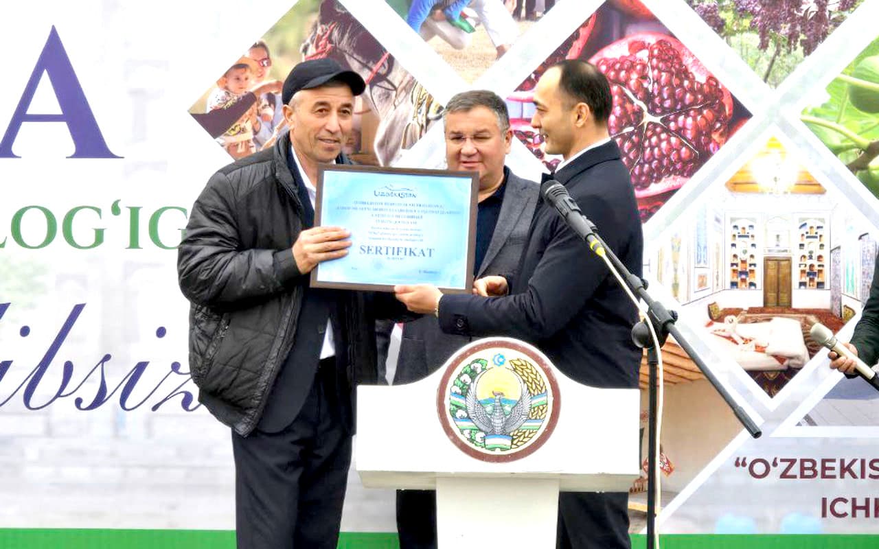 The village of “Uba” in the Romitan district has been officially granted the status of a “tourist village”