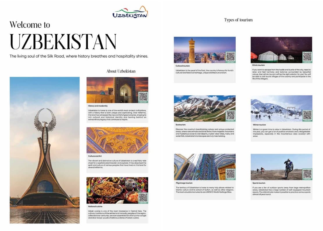 Uzbekistan featured in Latvia’s national airline inflight magazine