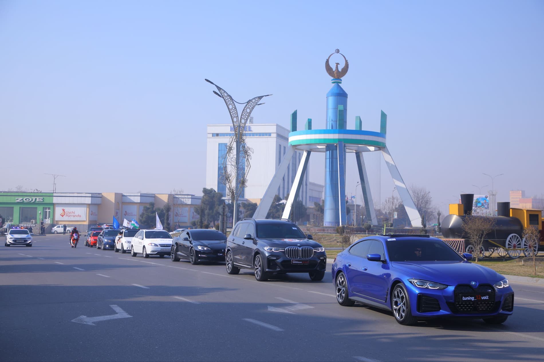 Namangan welcomes car enthusiasts