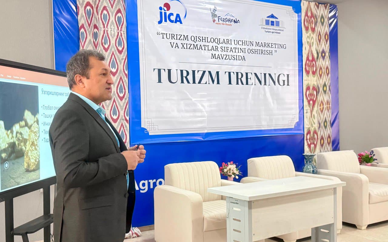 Seminar-training on improving service quality and marketing in the tourism villages of Fergana