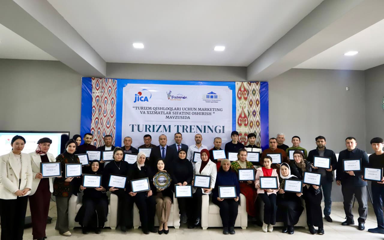 Seminar-training on improving service quality and marketing in the tourism villages of Fergana