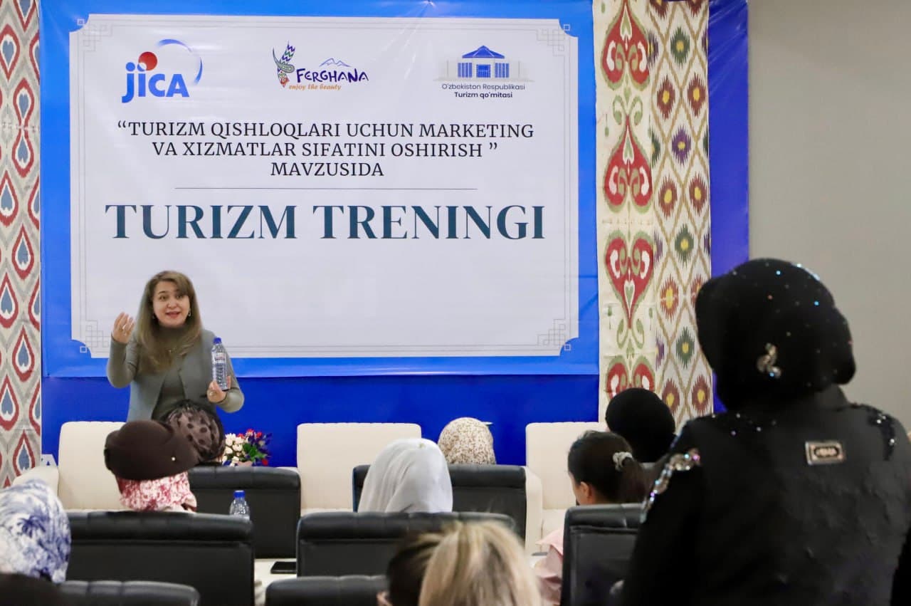 Seminar-training on improving service quality and marketing in the tourism villages of Fergana
