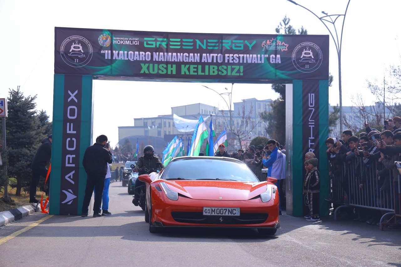 The 2nd International Auto Festival in Namangan was organized at a high level
