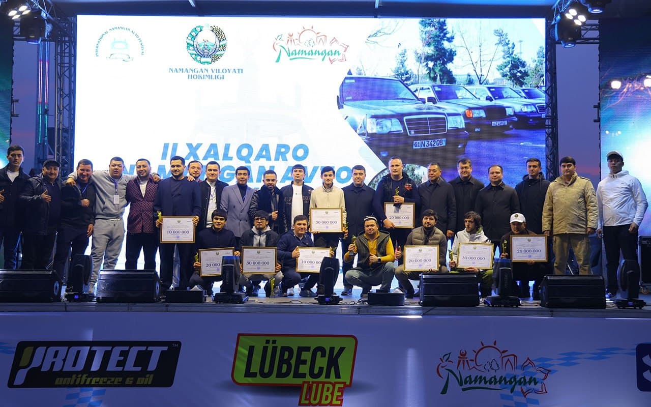 The 2nd International Auto Festival in Namangan was organized at a high level
