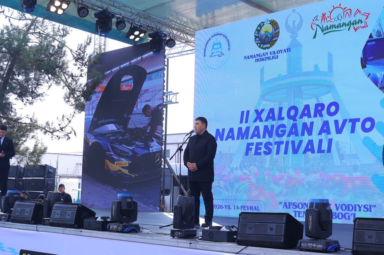 The 2nd International Auto Festival in Namangan was organized at a high level