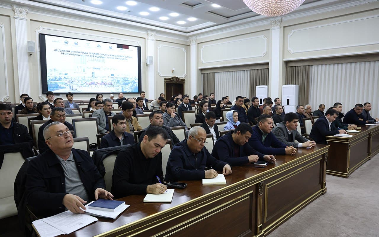 New initiatives to develop tourism in the Andijan region have been proposed
