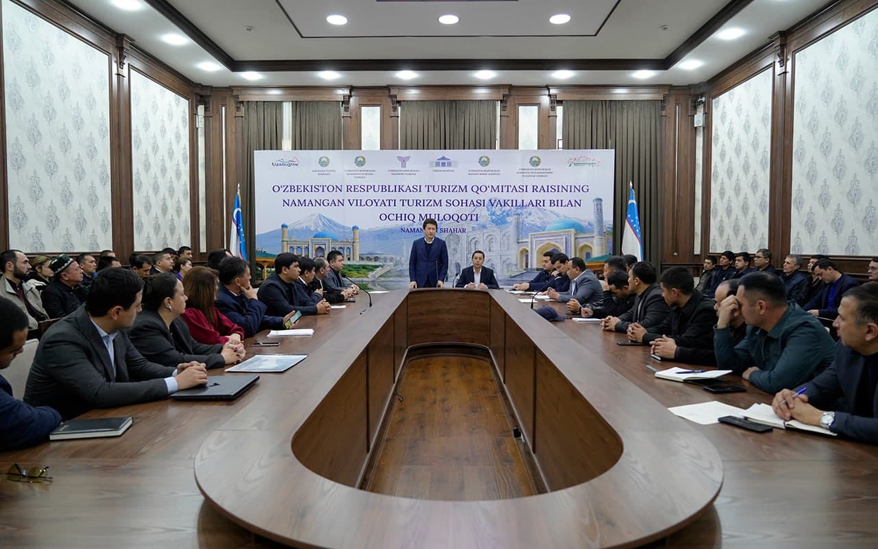 В Наманганской области состоялся открытый диалог с предпринимателями туристической сферы