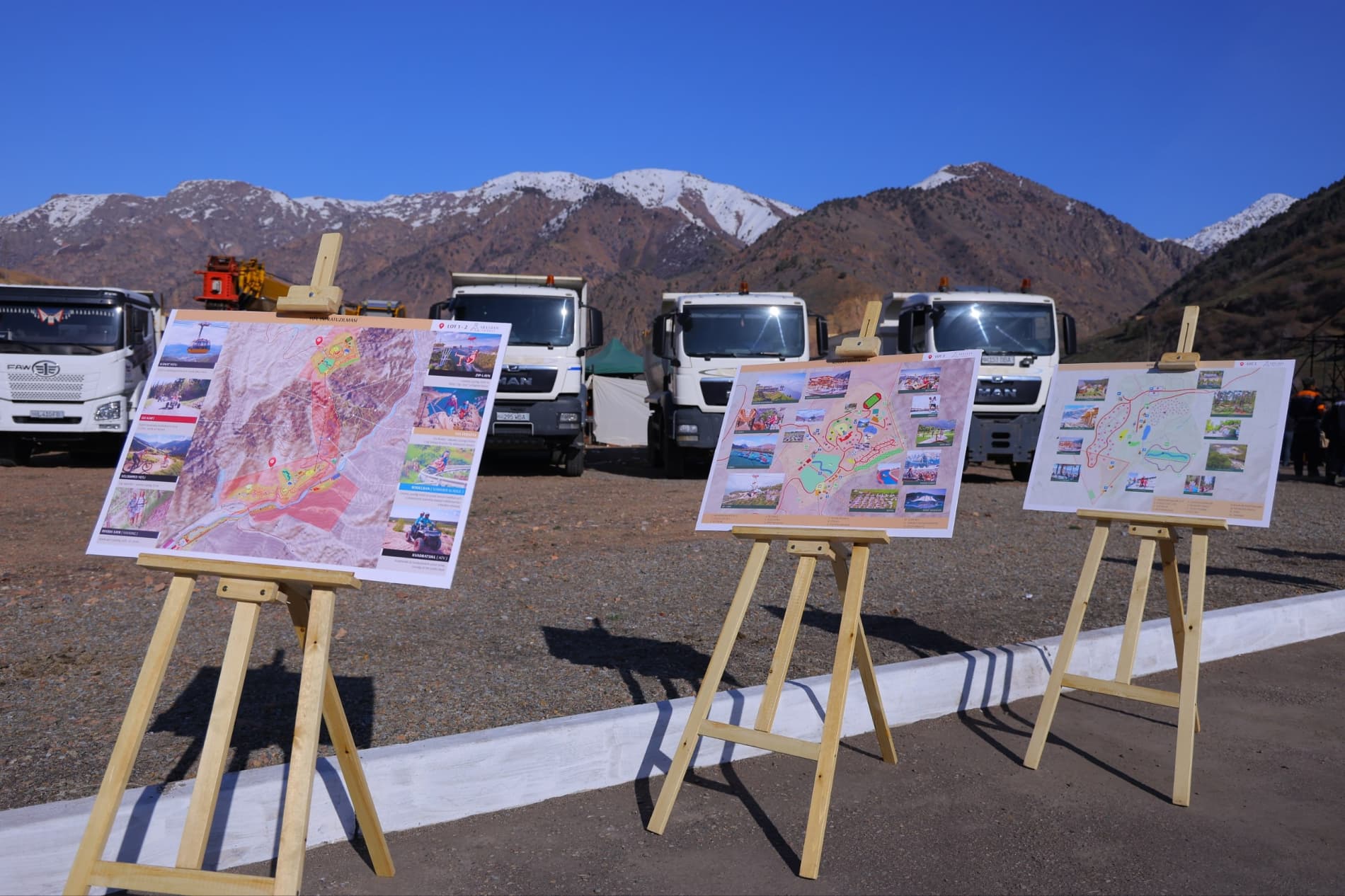 В Наманганской области заложен первый камень в строительство нового туристического комплекса