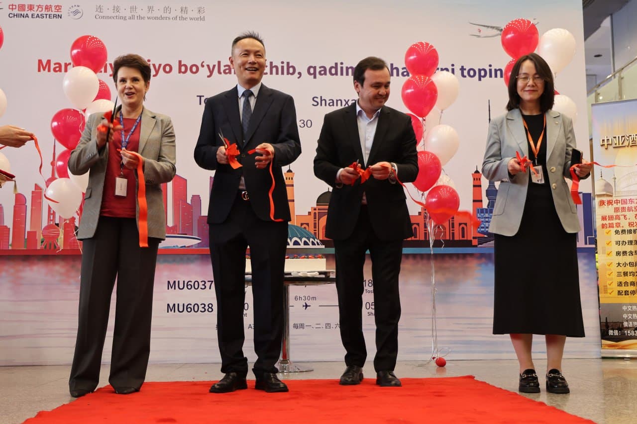 “China Eastern” has connected Tashkent and Shanghai with a direct air route