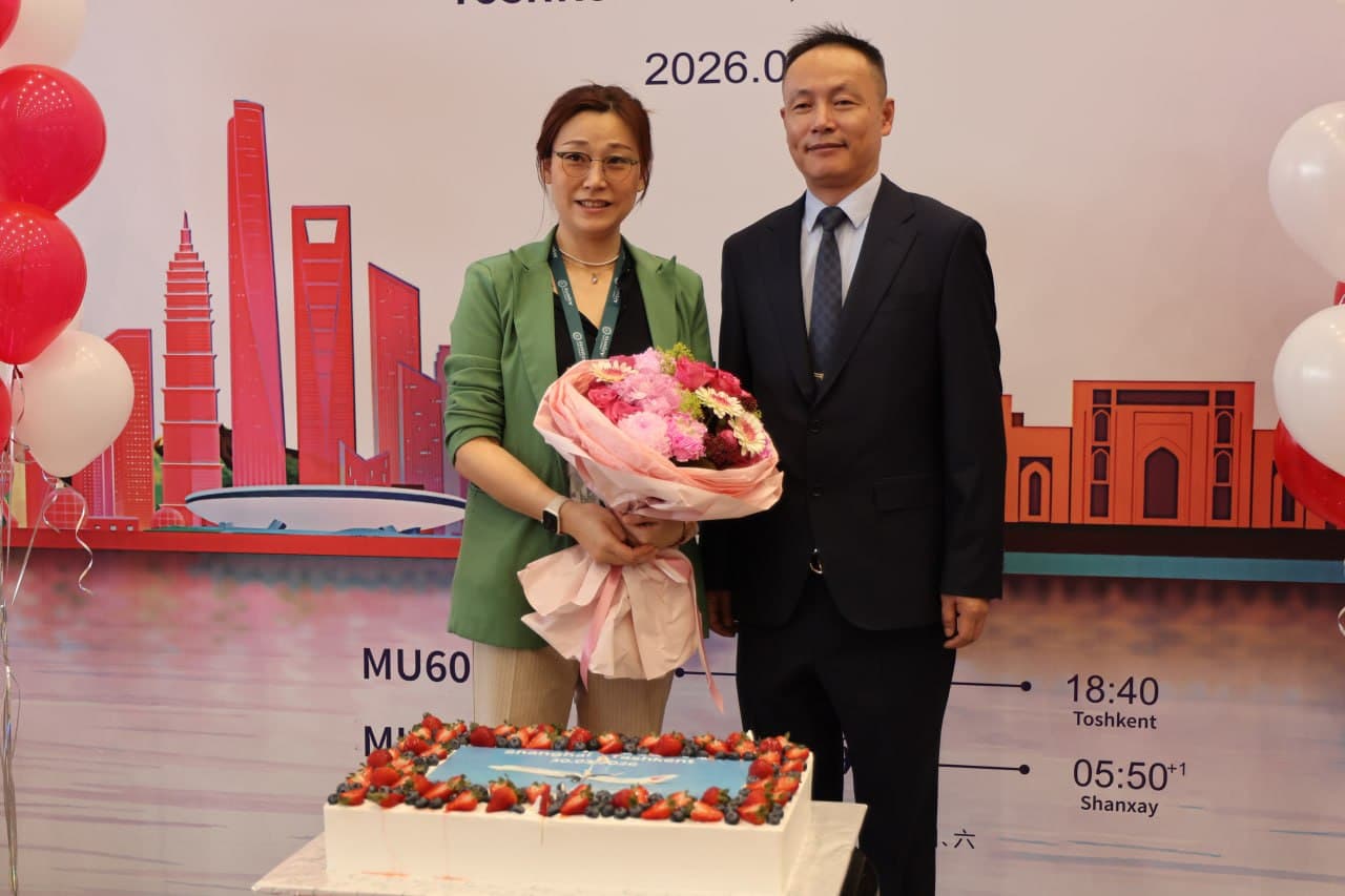 “China Eastern” has connected Tashkent and Shanghai with a direct air route