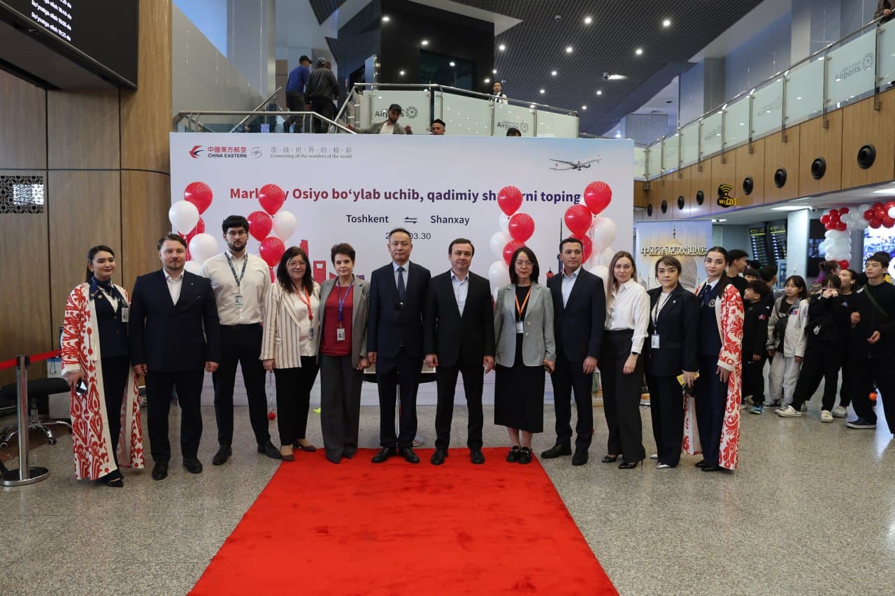 “China Eastern” has connected Tashkent and Shanghai with a direct air route