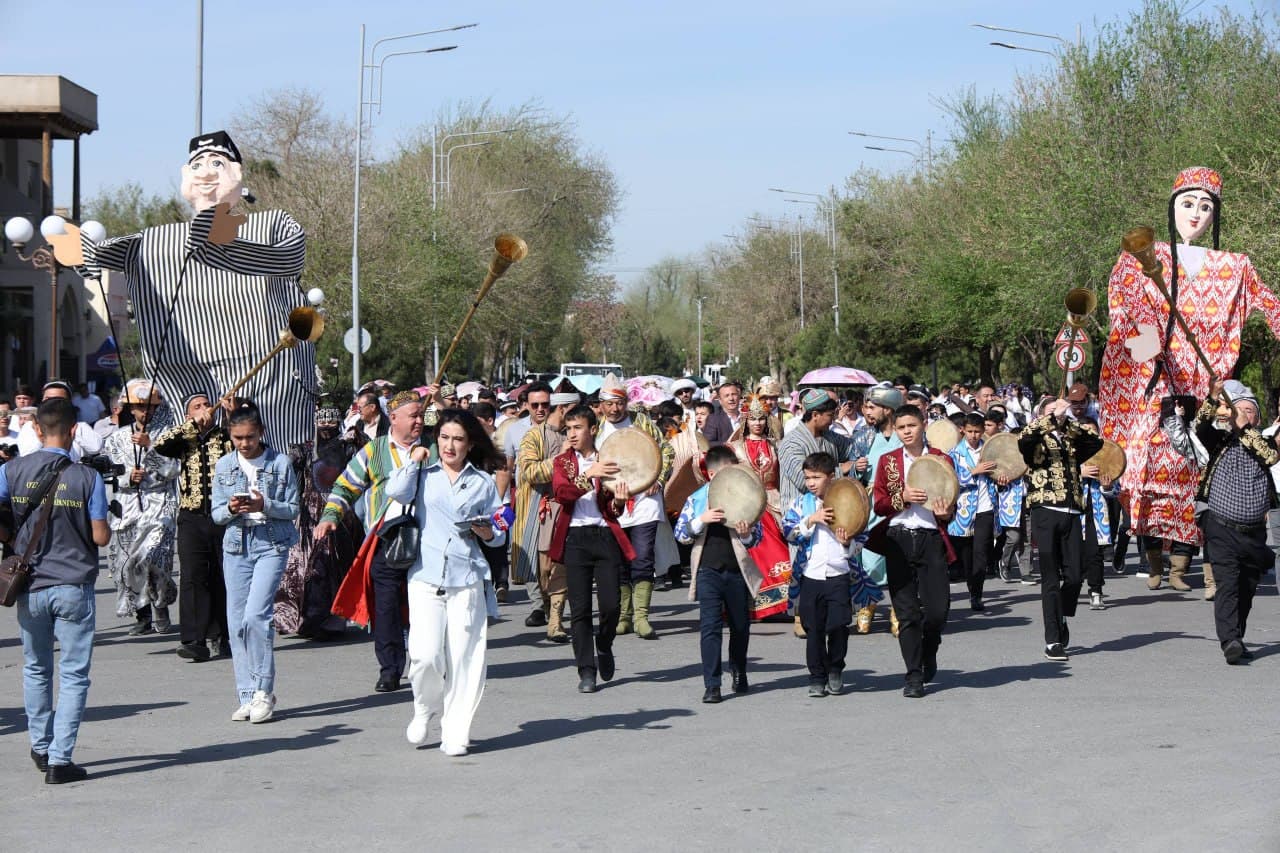 In ancient Bukhara, the festivals “Nasreddin Afandi” and “Dishes of the East” took place