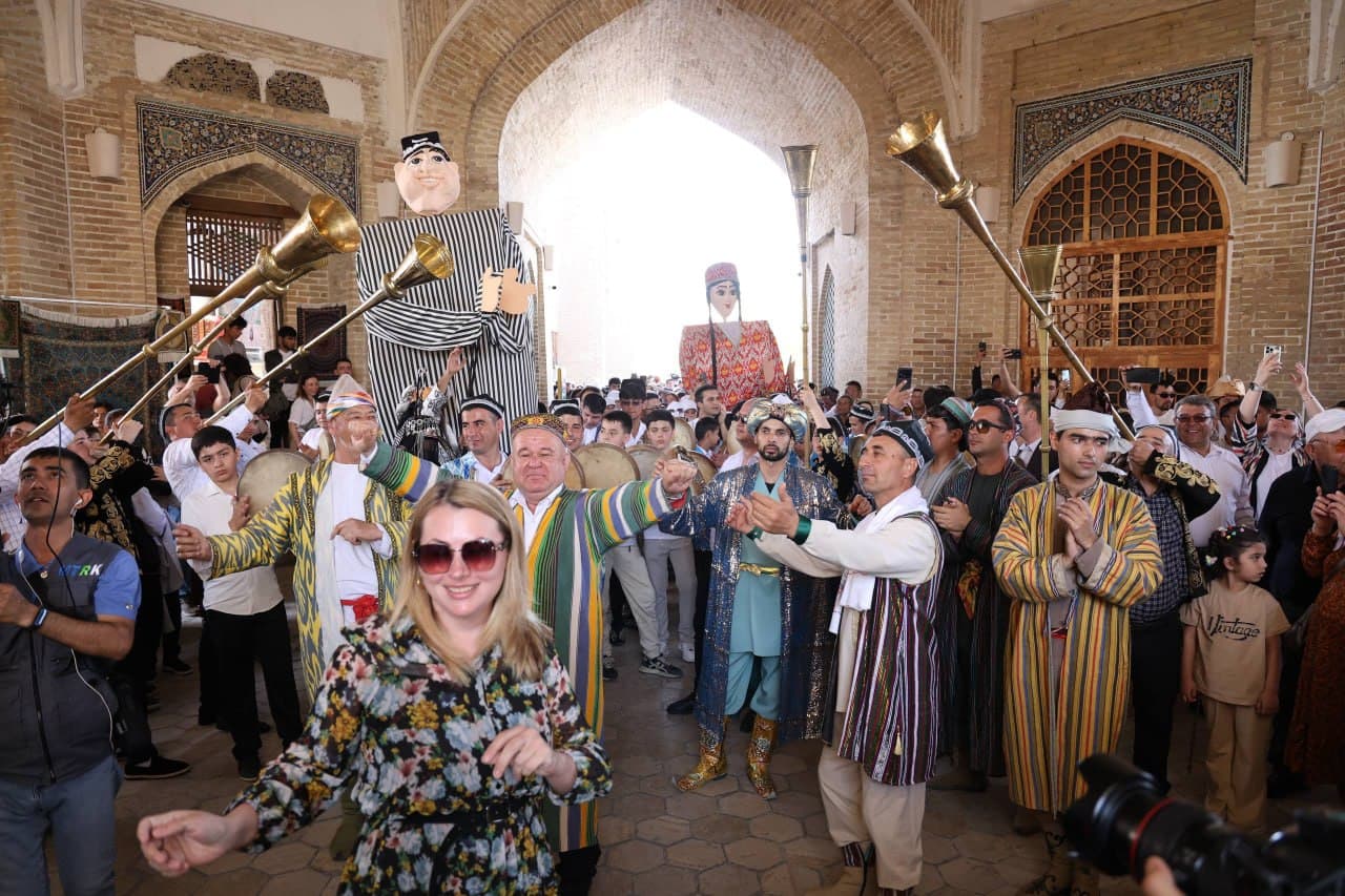 In ancient Bukhara, the festivals “Nasreddin Afandi” and “Dishes of the East” took place