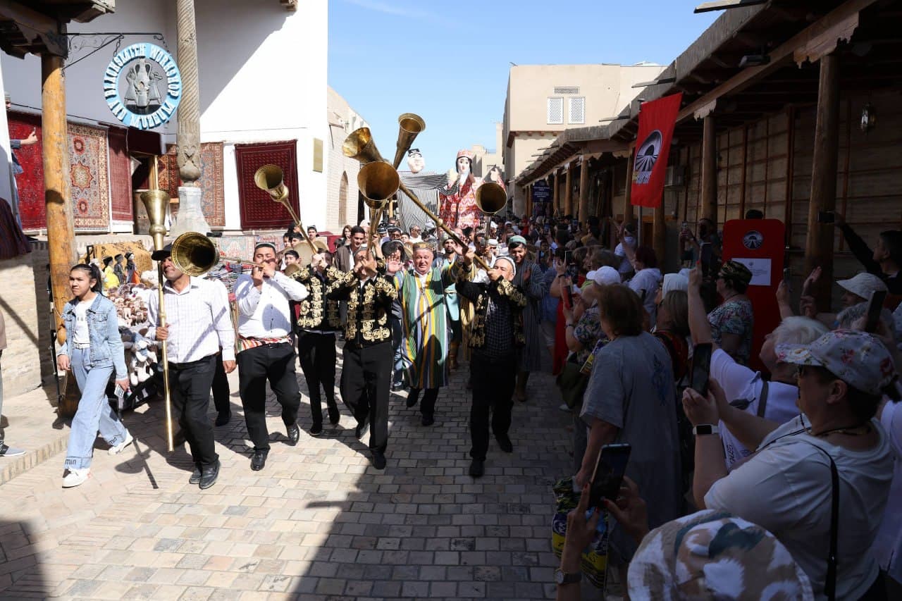 In ancient Bukhara, the festivals “Nasreddin Afandi” and “Dishes of the East” took place