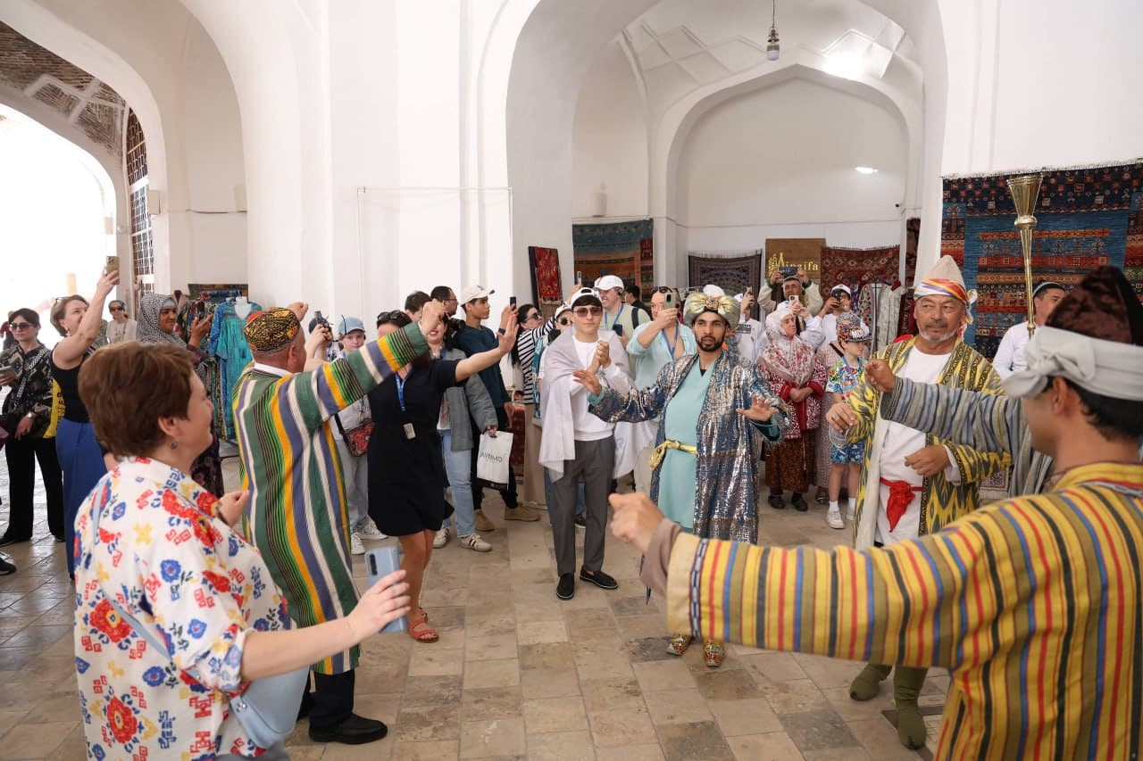 In ancient Bukhara, the festivals “Nasreddin Afandi” and “Dishes of the East” took place