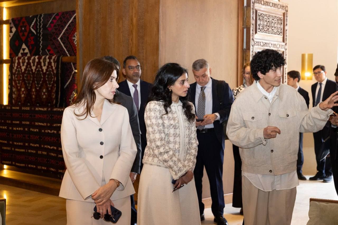 В рамках визита в Ташкент делегация «ООН Туризм» во главе с генеральным секретарём Шайха Насер Аль Новаис ознакомилась с рядом проектов в сфере культуры и ремесел