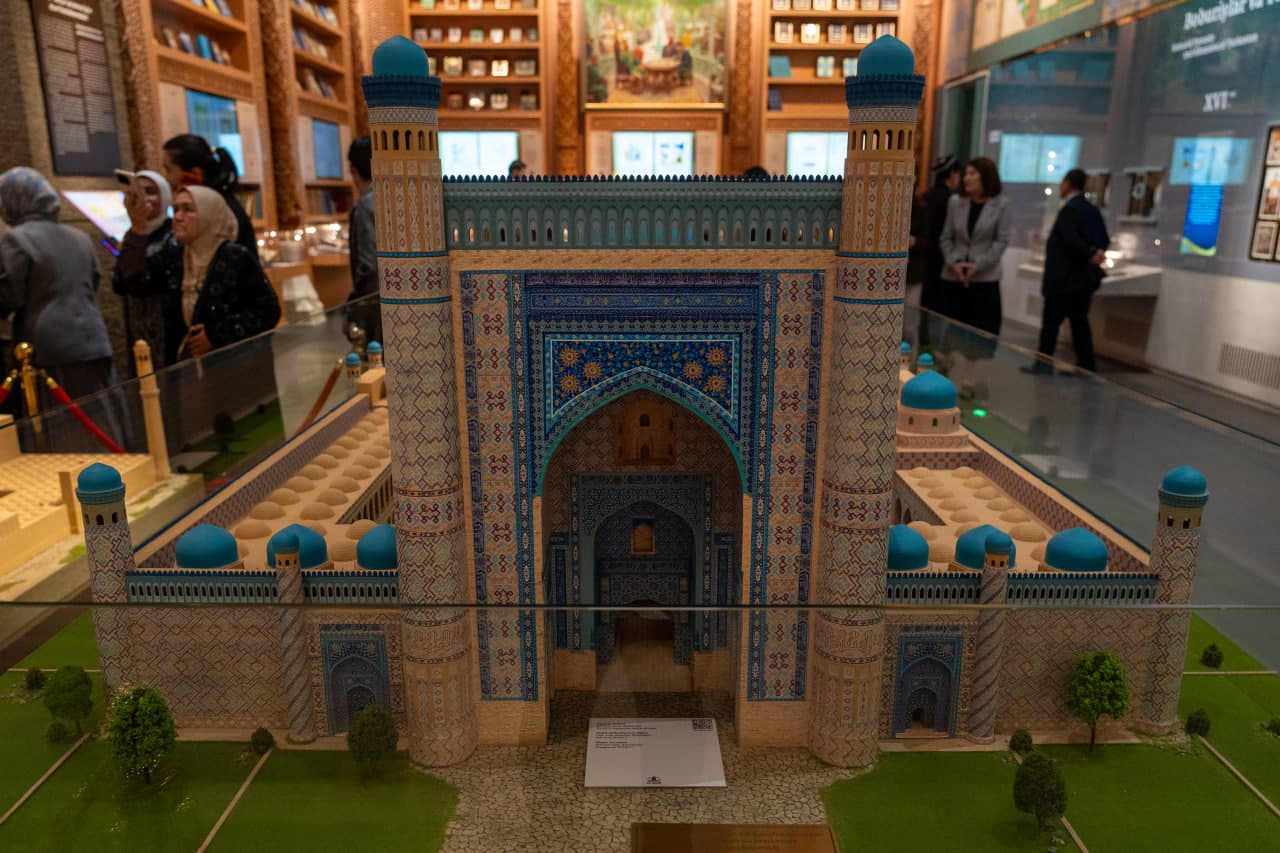 The Islamic Civilization Center in Tashkent is an important attraction for tourists