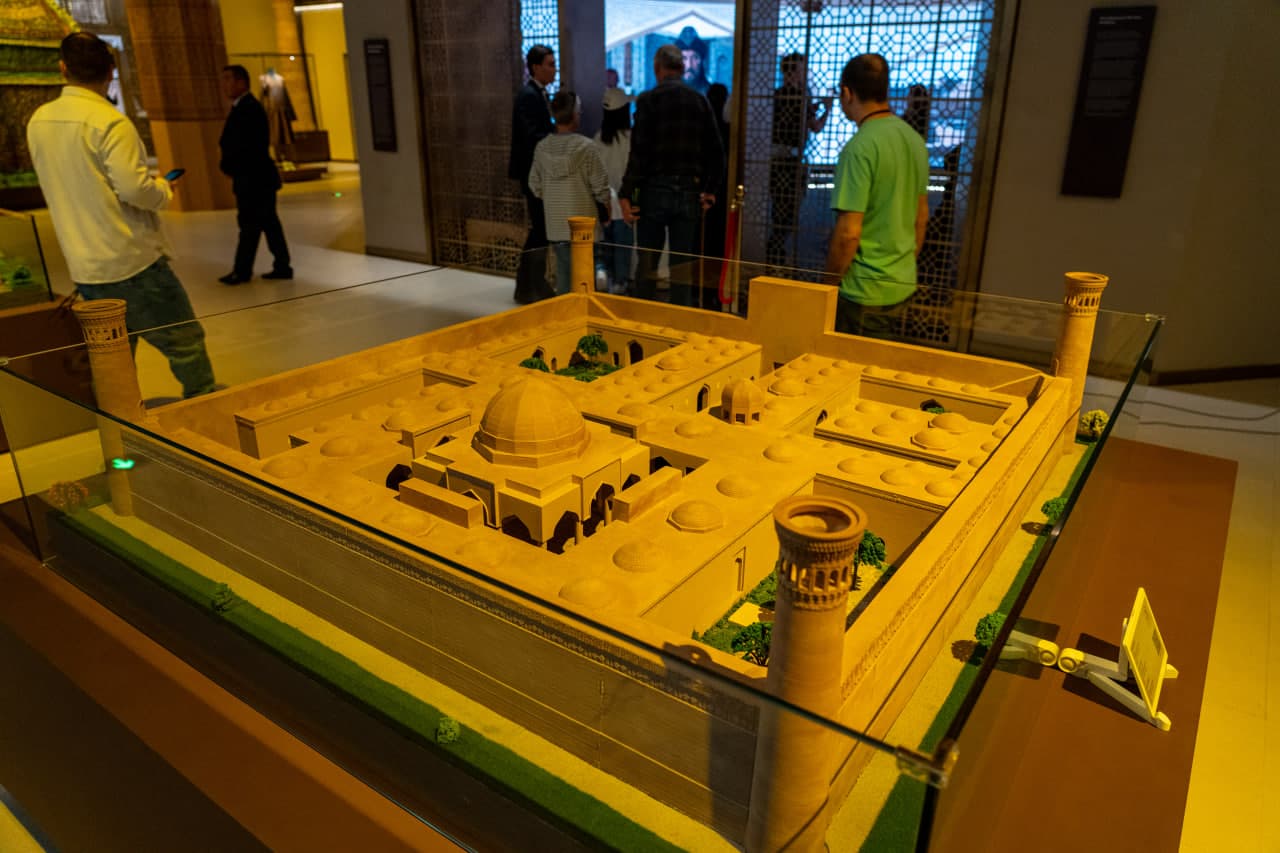 The Islamic Civilization Center in Tashkent is an important attraction for tourists