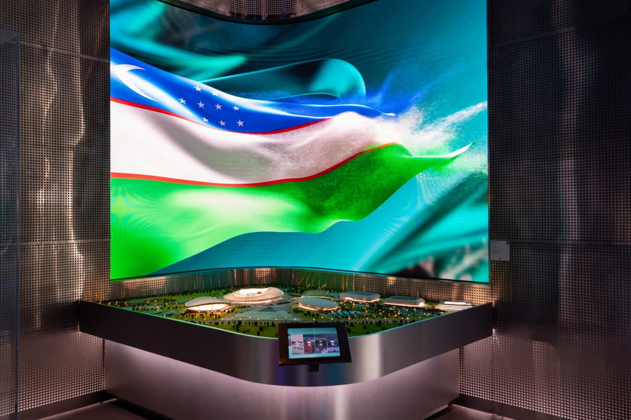 The Islamic Civilization Center in Tashkent is an important attraction for tourists