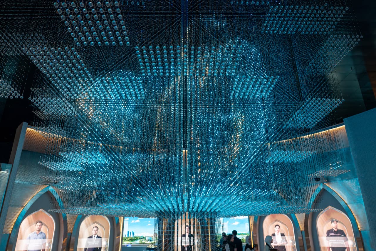 The Islamic Civilization Center in Tashkent is an important attraction for tourists