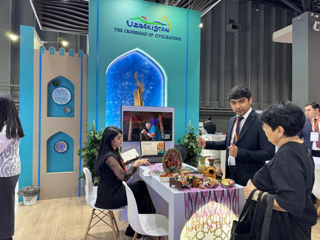 Узбекистан участвует в международной туристической выставке KITF-2026 в Казахстане