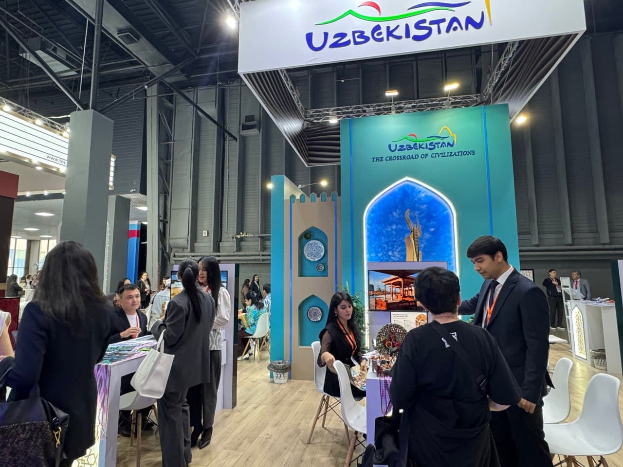 Узбекистан участвует в международной туристической выставке KITF-2026 в Казахстане
