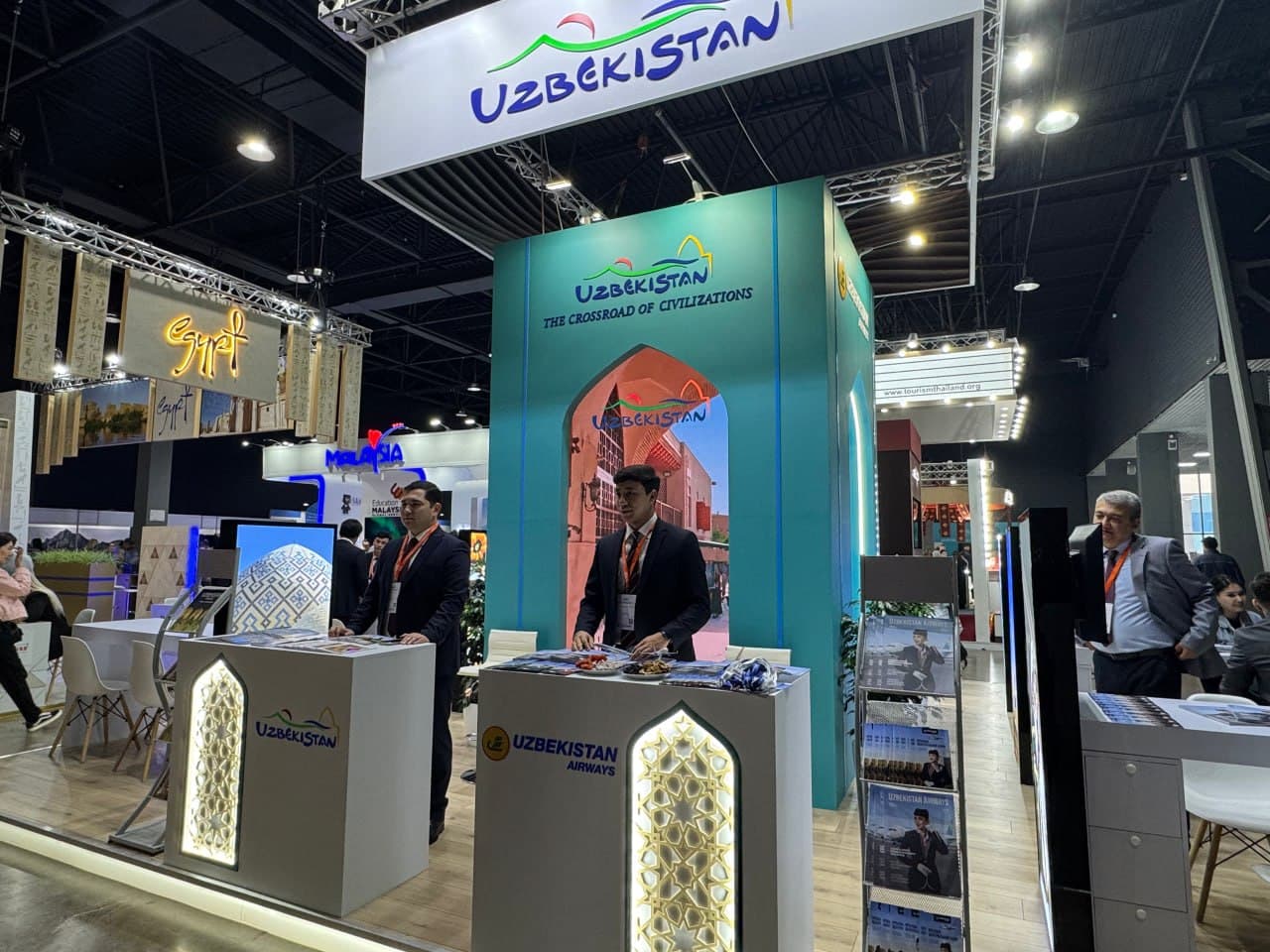 Узбекистан участвует в международной туристической выставке KITF-2026 в Казахстане