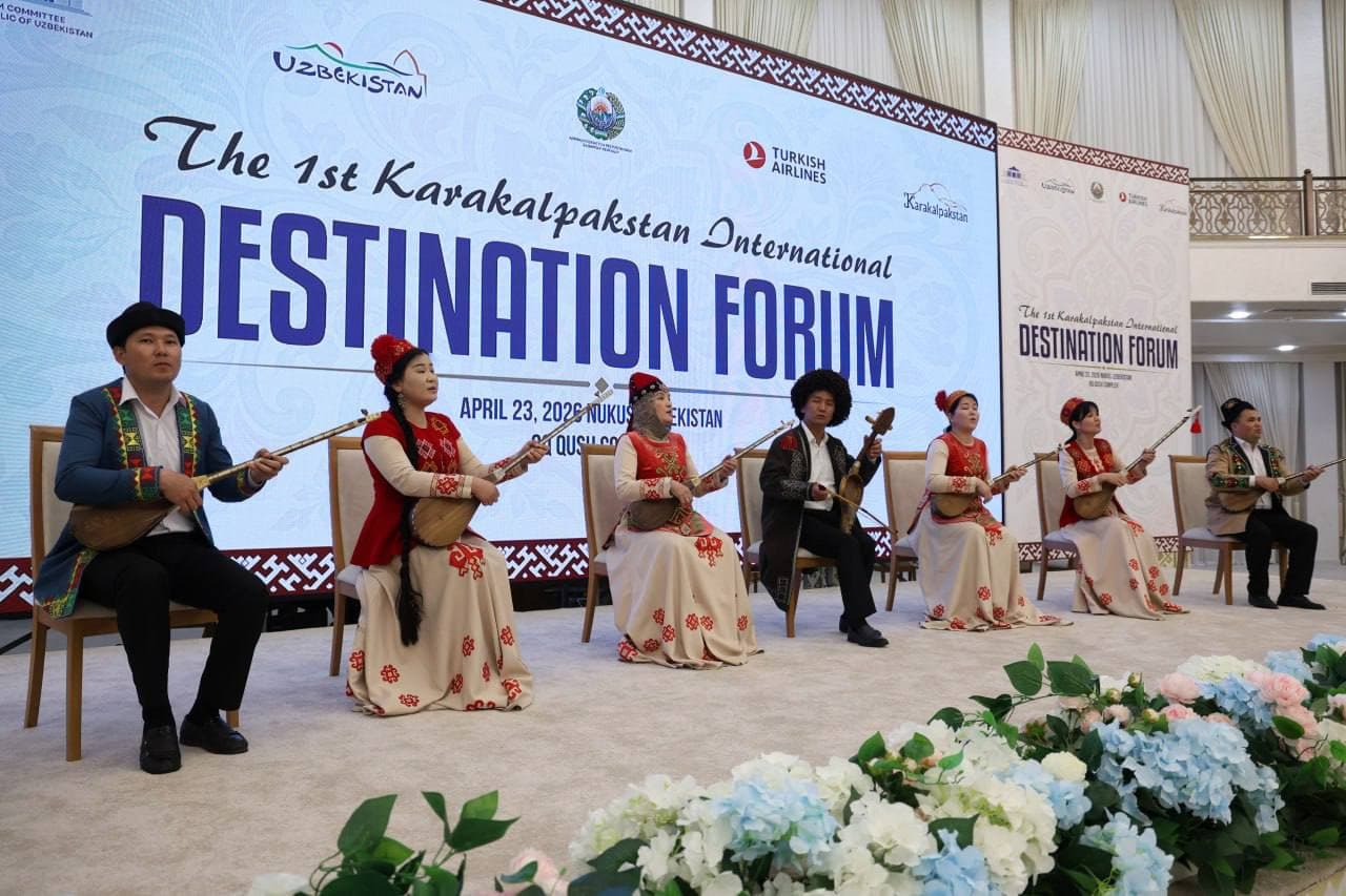 Туристический потенциал Узбекистана был представлен на первом международном форуме дестинаций — Destination Karakalpakstan 2026, прошедшем в Нукусе