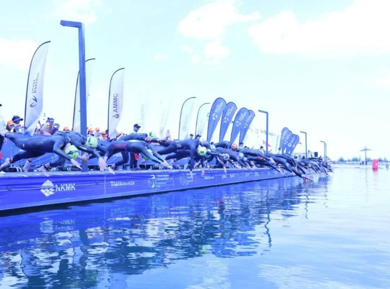 Samarqandda triatlon bo‘yicha jahon chempionati g‘oliblari aniqlandi
