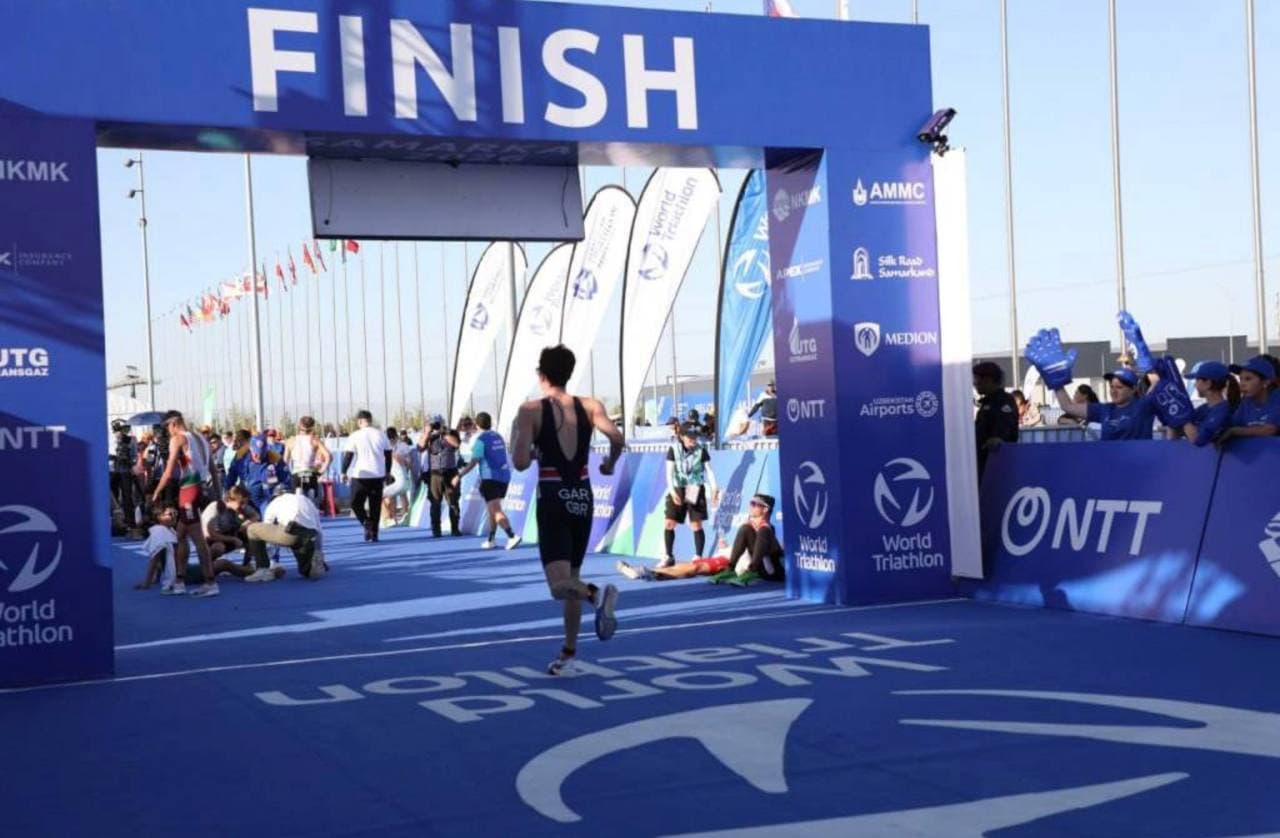 Samarqandda triatlon bo‘yicha jahon chempionati g‘oliblari aniqlandi