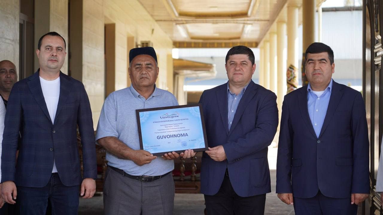 Махалле Богизогон присвоен статус «туристической махалли»