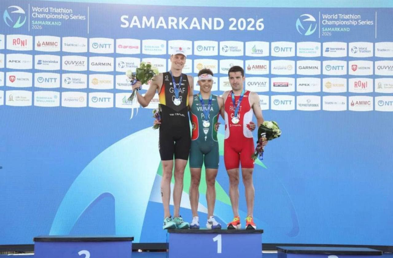 Samarqandda triatlon bo‘yicha jahon chempionati g‘oliblari aniqlandi