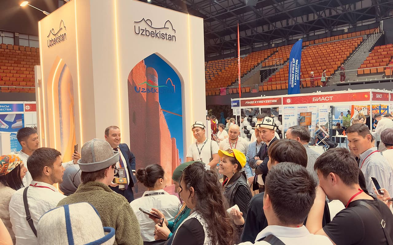 Узбекистан принимает участие в международной туристической выставке Bishkek International Tourism Fair 2026